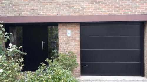 installation porte de garage