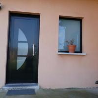 porte aluminium noire