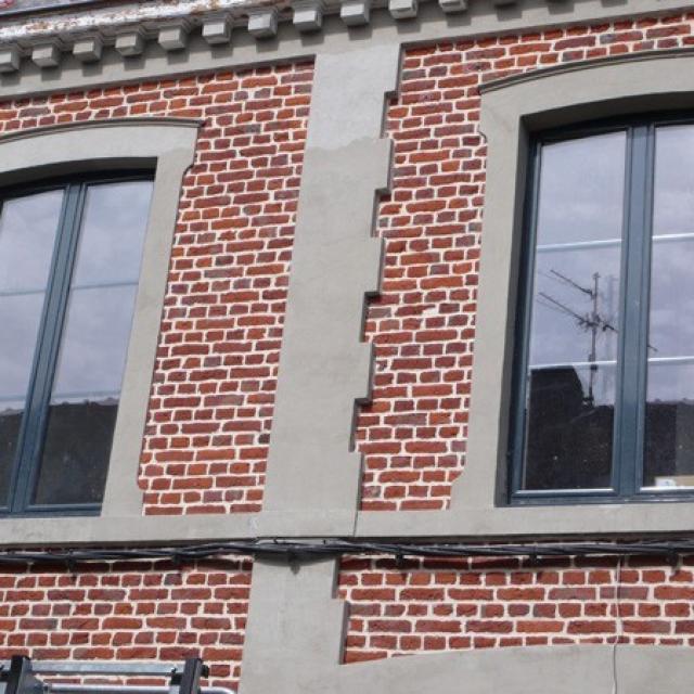 réalisations de menuiseries aluminiums à Templeuve prés de Lille par Menuisal