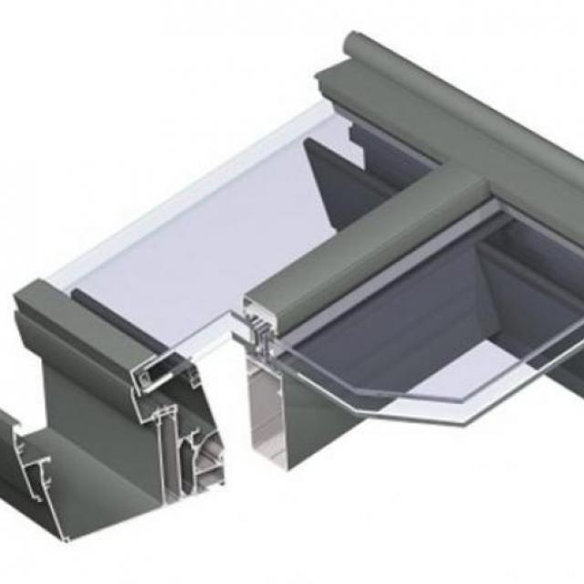 MENUISAL vous présente le système de verrière en aluminium Reynaers CR-120